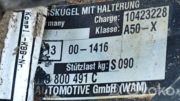 Audi A6 S6 C6 4F Hak holowniczy / Komplet 4K0800491C