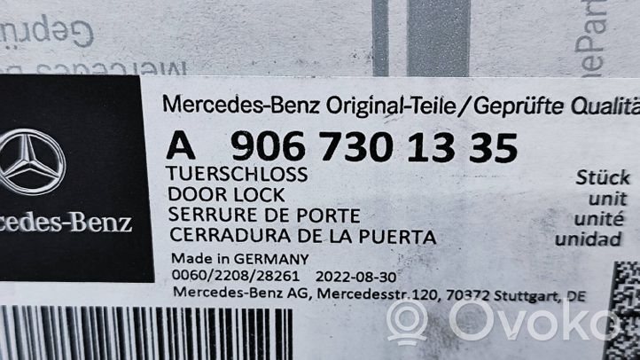 Mercedes-Benz Sprinter W906 Cerradura de puerta corredera A9067301335