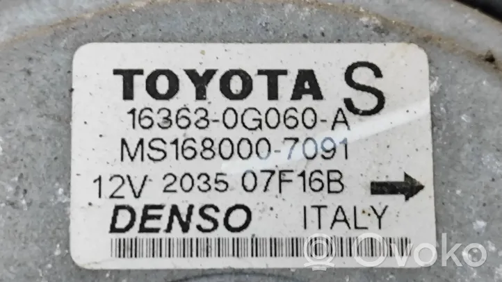 Toyota Corolla Verso AR10 Juego de ventilador 16360G050