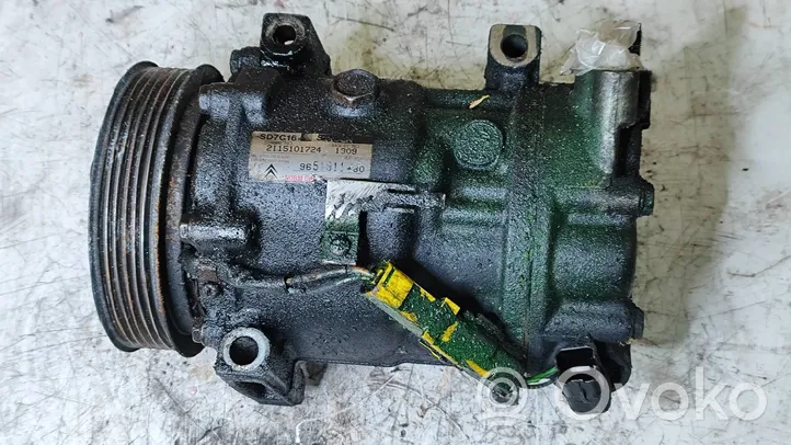 Citroen C4 I Picasso Air conditioning (A/C) compressor (pump) 9651911480