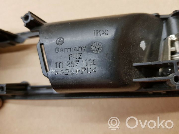 Volkswagen Touran I Klamka wewnętrzna drzwi 1T1837114B