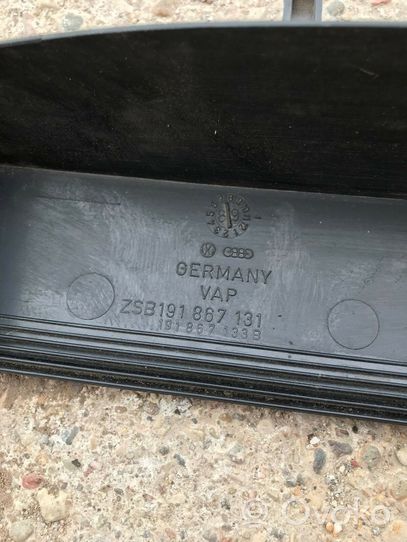 Volkswagen Golf II Front door storage pocket/box 191867131