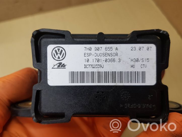 Audi A3 S3 A3 Sportback 8P Czujnik przyspieszenia ESP 7H0907655A