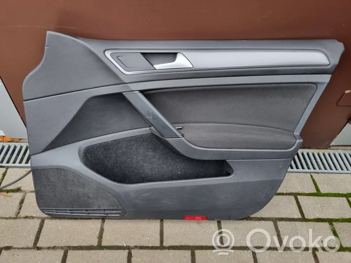 Volkswagen Golf VII Garniture de panneau carte de porte avant 5G4868080