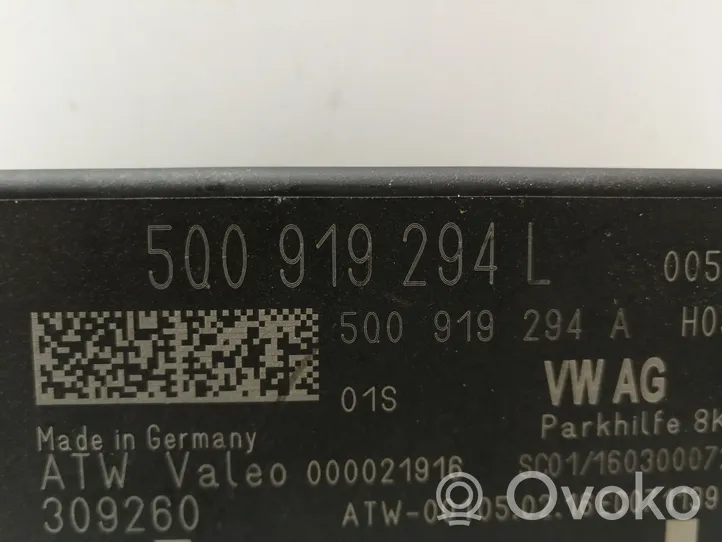 Volkswagen PASSAT B8 Parking PDC control unit/module 5Q0919294L