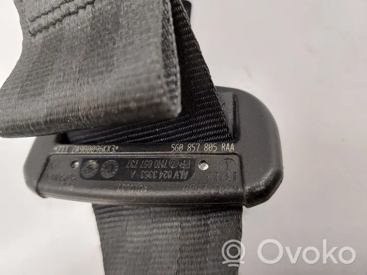 Volkswagen Golf VII Rear seatbelt 5G0857805