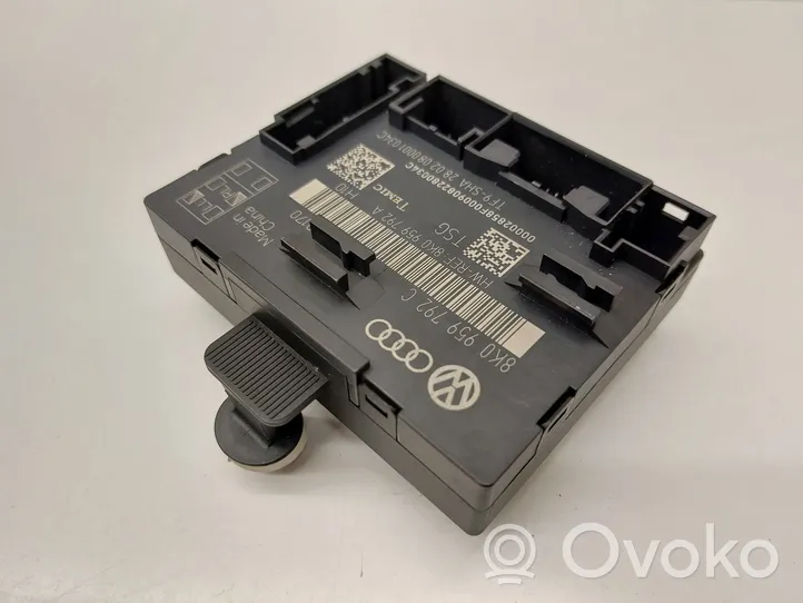 Audi A4 S4 B8 8K Oven ohjainlaite/moduuli 8K0959792C