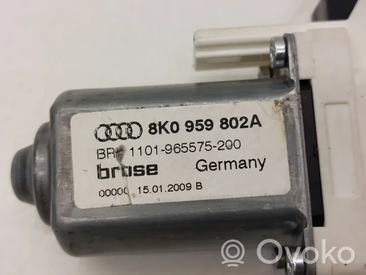 Audi A4 S4 B8 8K Front door window regulator motor 8K0959802A