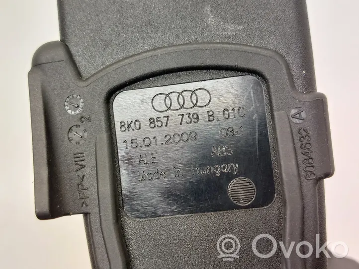 Audi A4 S4 B8 8K Boucle de ceinture de sécurité arrière centrale 8K0857739B