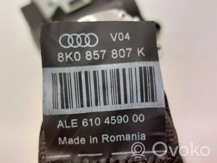 Audi A4 S4 B8 8K Средний ремень безопасности () 8K0857807K