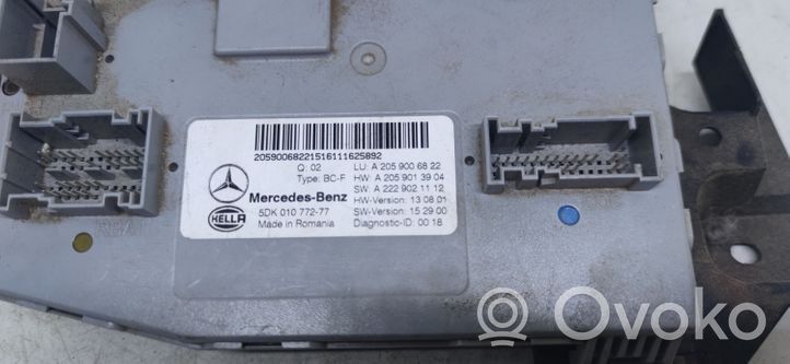 Mercedes-Benz C AMG W205 Moduł / Sterownik komfortu A2059006822