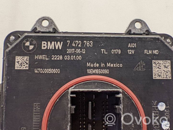 BMW X3 G01 Module de contrôle de ballast LED 7472763