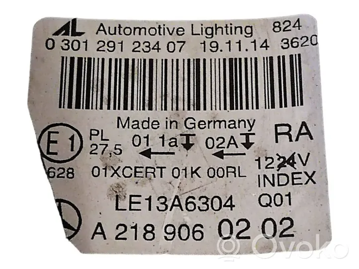 Mercedes-Benz CLS C218 X218 Lampa przednia A2189060202