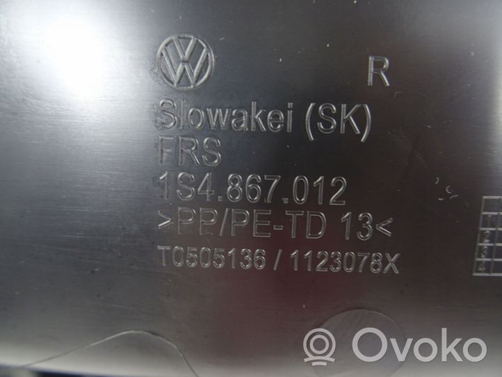 Volkswagen Up Apmušimas priekinių durų (obšifke) 1S4867012BE