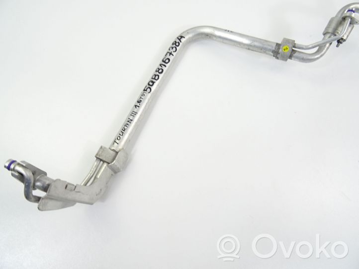 Volkswagen Touran III Air conditioning (A/C) pipe/hose 5QB816738A