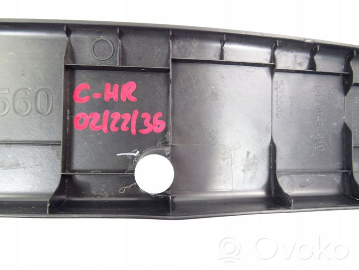 Toyota C-HR Rivestimento superiore del portellone posteriore/bagagliaio 64790F4010