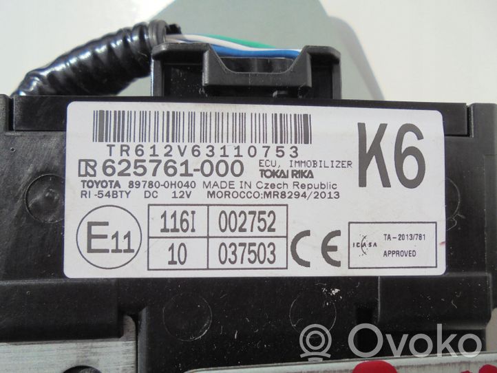 Toyota Aygo AB40 Muut ohjainlaitteet/moduulit 897800H040