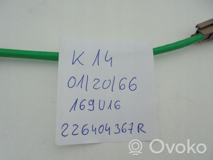 Nissan Micra K14 Sensore di temperatura dei gas di scarico 226404367R