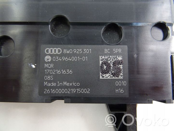 Audi A4 S4 B9 Kit interrupteurs 8W0925301BC