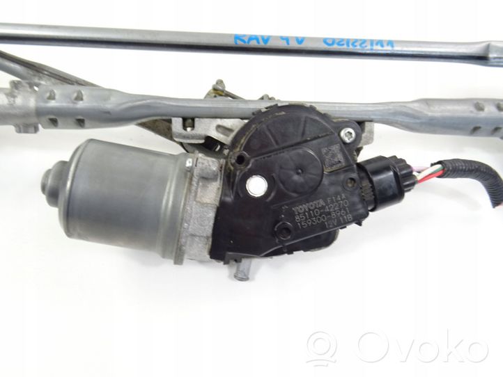 Toyota RAV 4 (XA50) Tringlerie et moteur d'essuie-glace avant 8511042270