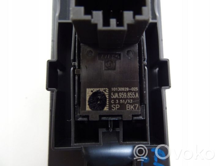 Skoda Rapid (NH) Interrupteur commade lève-vitre 5JA959855A
