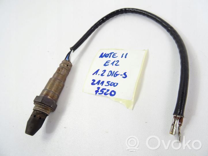 Nissan Note (E12) Sonde lambda 2115007520