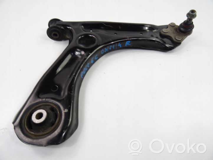 Volkswagen Polo V 6R Fourchette, bras de suspension inférieur avant 6R0407152F