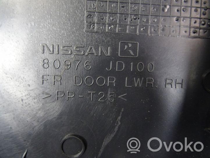 Nissan Qashqai Apmušimas priekinių durų (obšifke) 80976JD100