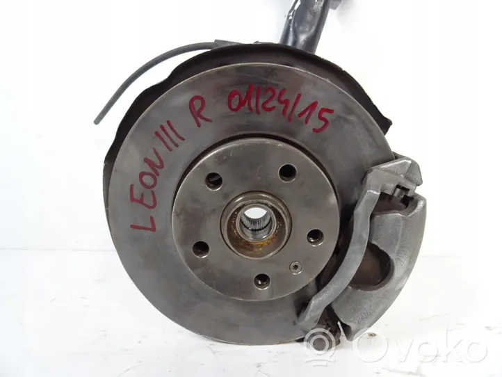 Seat Leon (5F) Front wheel hub spindle knuckle 5Q0256Q