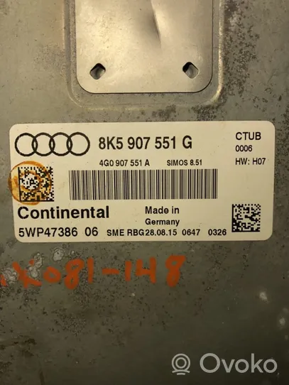 Audi S5 Facelift Variklio valdymo blokas 8K5907551G