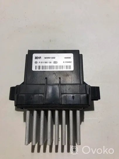 Chrysler Pacifica Heater blower motor/fan resistor W0591002