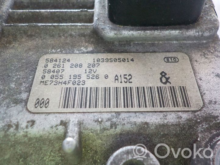 Fiat Idea Unité de commande, module ECU de moteur 026120820700551955260