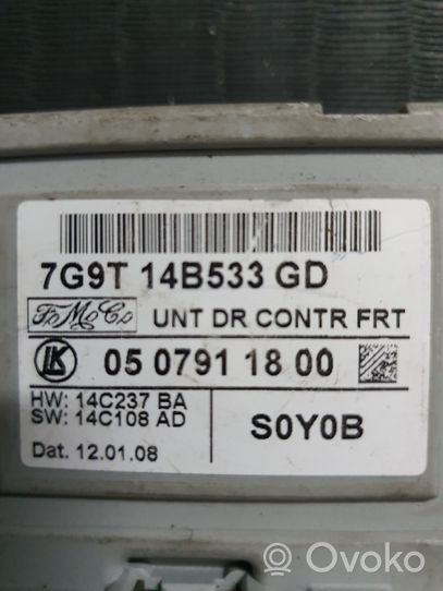 Ford Mondeo MK IV Durų elektronikos valdymo blokas 7G9T14B533GD