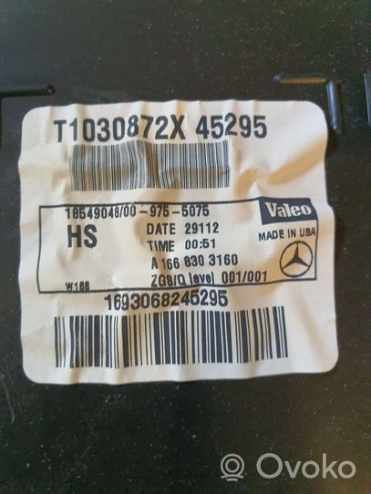 Mercedes-Benz GL X166 Scatola climatizzatore riscaldamento abitacolo assemblata A1668303160