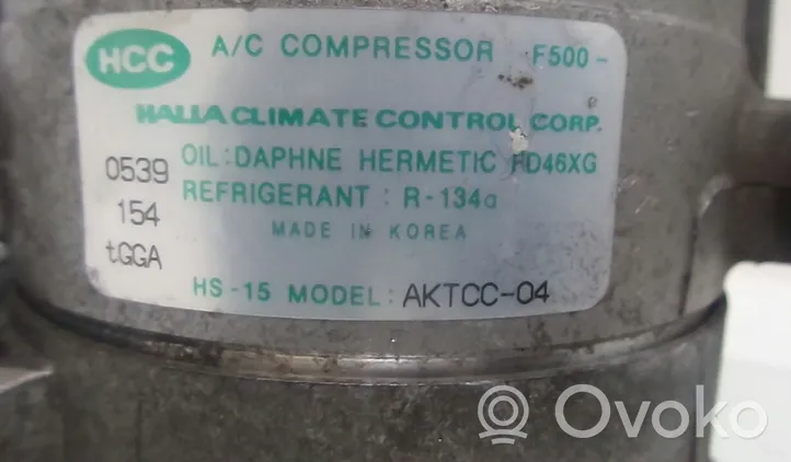 Hyundai Accent Air conditioning (A/C) compressor (pump) 