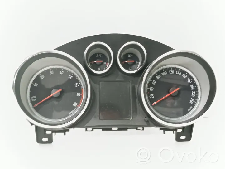 Opel Astra J Compteur de vitesse tableau de bord 