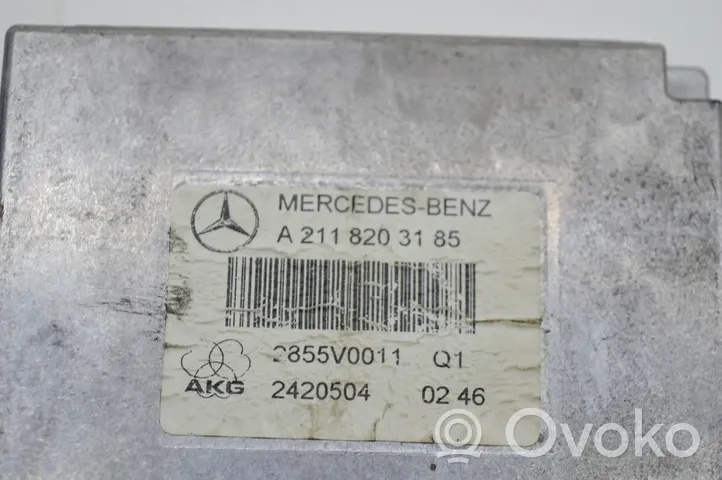 Mercedes-Benz E W211 Altre centraline/moduli 