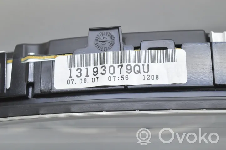 Opel Vectra C Compteur de vitesse tableau de bord 