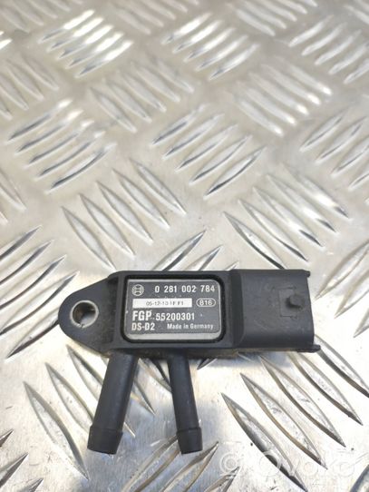 Opel Vectra C Exhaust gas pressure sensor 0281002784