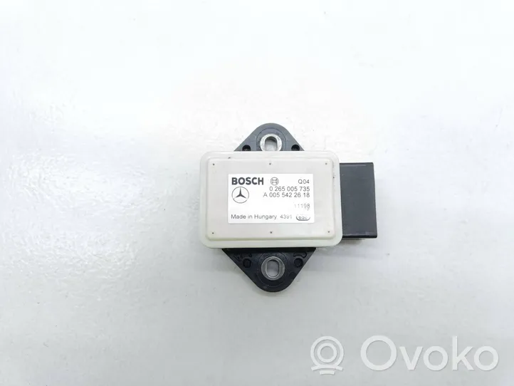 Mercedes-Benz E C207 W207 ESP Drehratensensor Querbeschleunigungssensor A0055422618