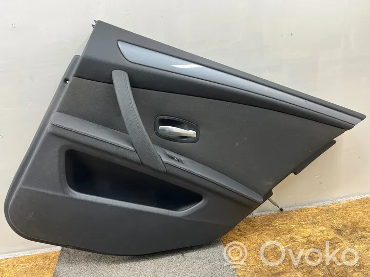 BMW 5 E60 E61 Rear door card panel trim 81025071