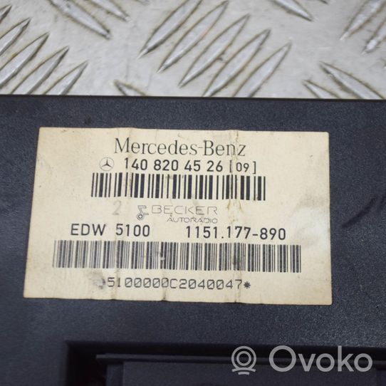 Mercedes-Benz SL R129 Hälytyksen ohjainlaite/moduuli 1408204526