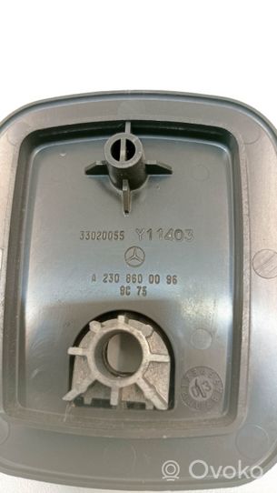 Mercedes-Benz SL R230 Takaistuimen turvavyön solki A2308600096