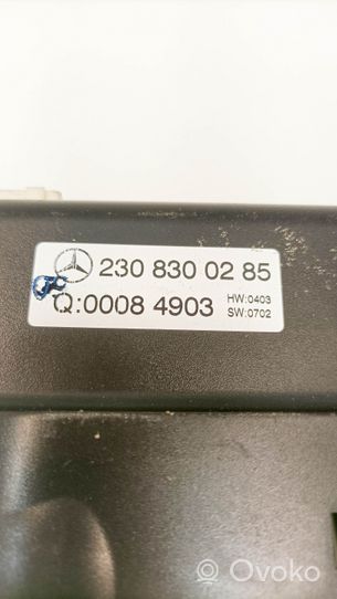 Mercedes-Benz SL R230 Interruttore ventola abitacolo A2308300285