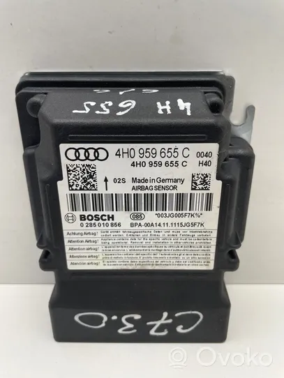 Audi A8 S8 D4 4H Turvatyynyn ohjainlaite/moduuli 4H0959655C