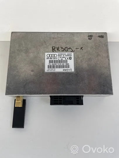 Audi A3 S3 A3 Sportback 8P Moduł / Sterownik Bluetooth 8P0862335D