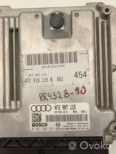 Audi A6 S6 C6 4F Variklio valdymo blokas 4F2910115B