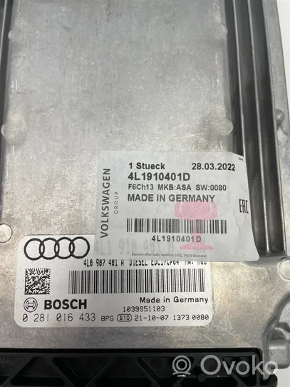 Audi Q7 4L Calculateur moteur ECU 4L0907401A