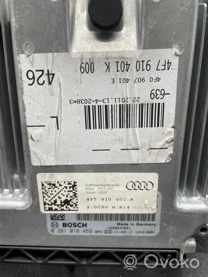 Audi A6 S6 C6 4F Centralina/modulo motore ECU 4F0907401E