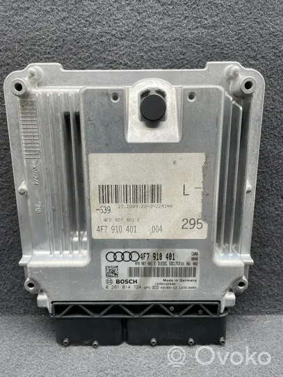 Audi A6 S6 C6 4F Centralina/modulo del motore 4F7910401